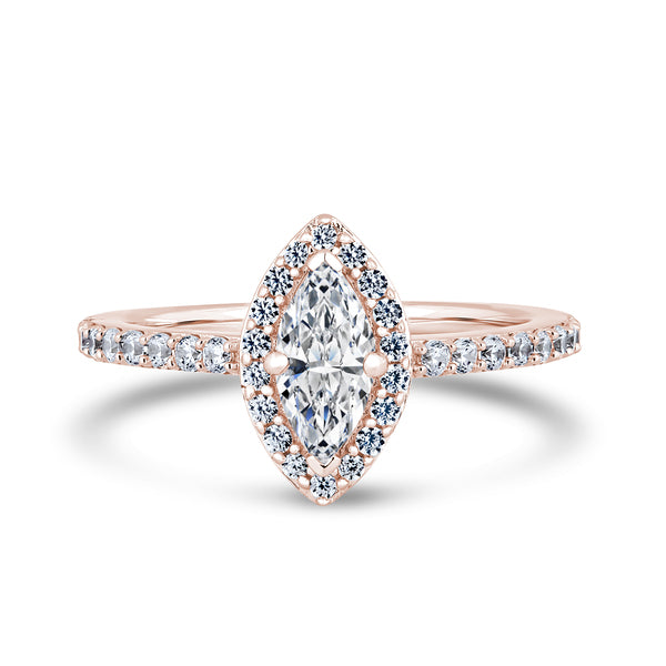 MHW01 Marquise Engagement Ring