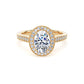 OHG01 Oval Engagement Ring