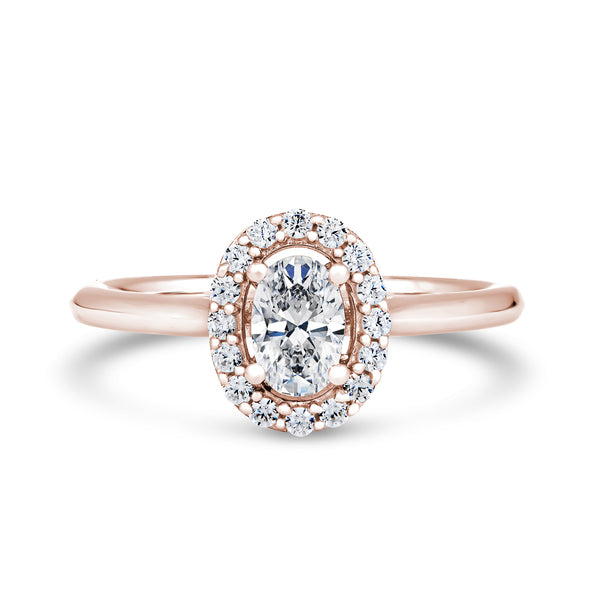 OHP01 Oval Engagement Ring
