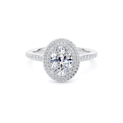 OHW02 Oval Engagement Ring