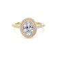 OHW02 Oval Engagement Ring