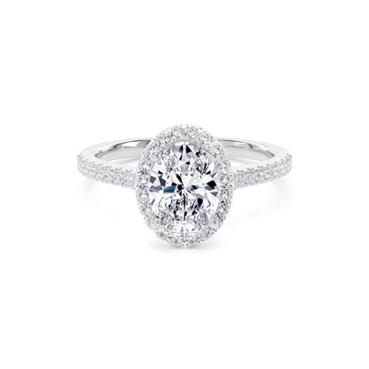 OHW03 Oval Engagement Ring
