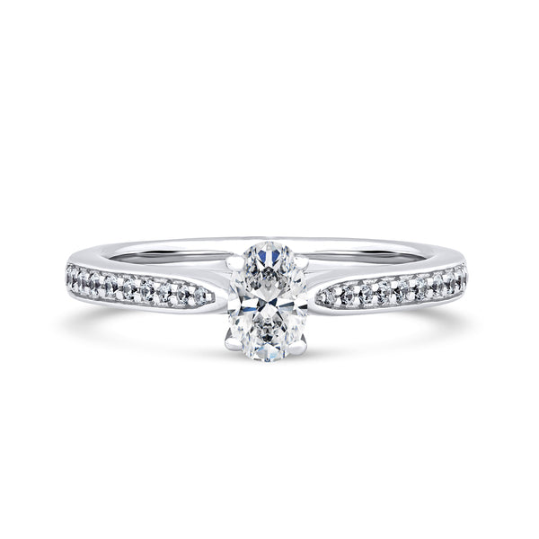 OSG02 Oval Engagement Ring
