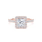 PHW01 Princess Engagement Ring