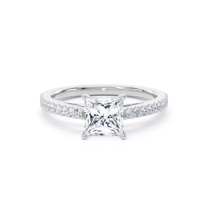 PSW01 Princess Engagement Ring