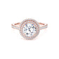 RHW02 Round Engagement Ring