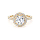 RHW02 Round Engagement Ring