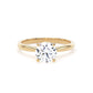 RPP02 Round Engagement Ring